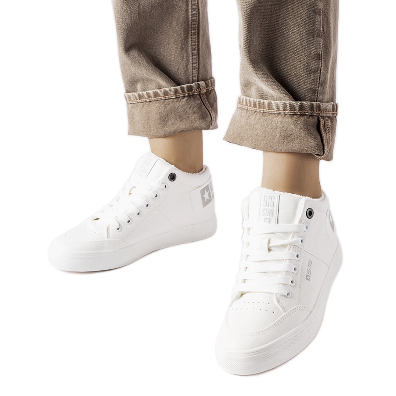 Zapatillas blancas con aislamiento Big Star EE274352 blanco