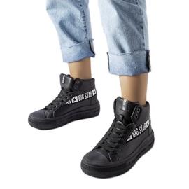 Zapatillas negras con aislamiento Big Star MM274010 negro