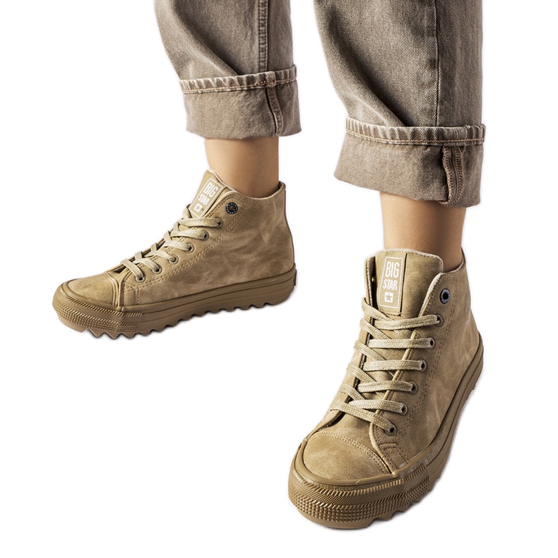 Zapatillas beige con aislamiento Big Star GG274071