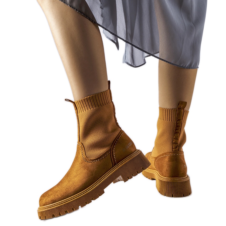 Bota ante ecológico marrón Big Star MM274541 Bota ante ecológico marrón Big Star MM274541