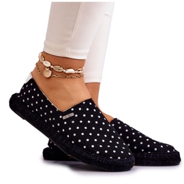 Alpargatas Mujer Con Lunares Big Star JJ274867 Negro