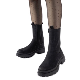 Botas altas Bernardo aislantes negras negro