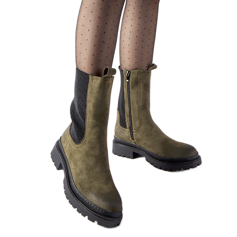 Botas altas con aislamiento verdes de Bernardo