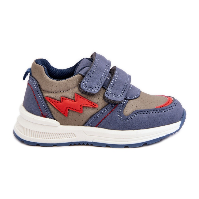 News Zapatillas Deportivas Infantiles Velcro Azul Hemmani