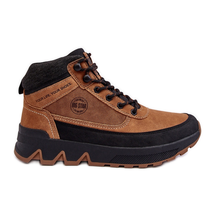 Zapatos de senderismo para hombre Camel Big Star MM174015 marrón