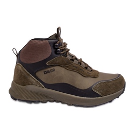 Zapatos Trekking Aislados Hombre Verde Big Star MM174333