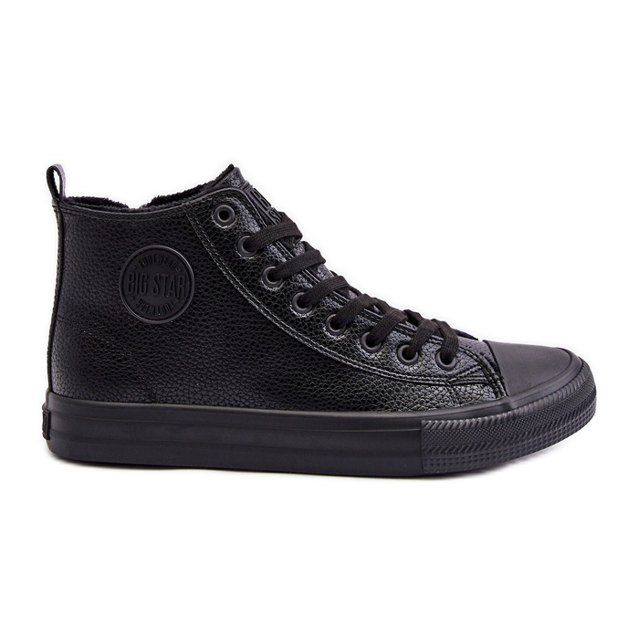 Zapatillas de hombre aislantes con cremallera negro Big Star MM174012