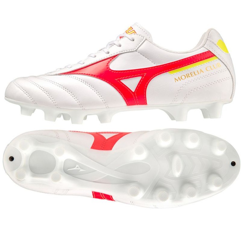 Zapatillas de fútbol Mizuno Morelia Ii Club Md M P1GA231664 blanco