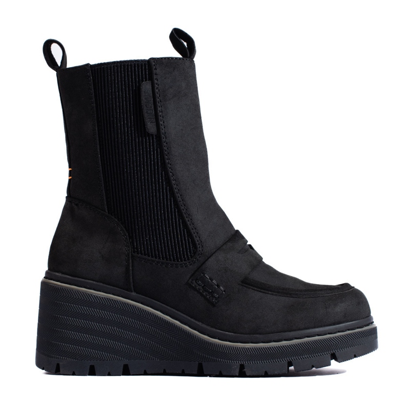 Goodin Botines Shelovet de ante negro