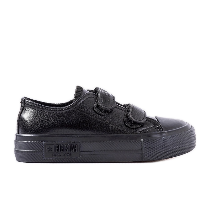 Zapatillas infantiles negras Big Star KK374092 negro