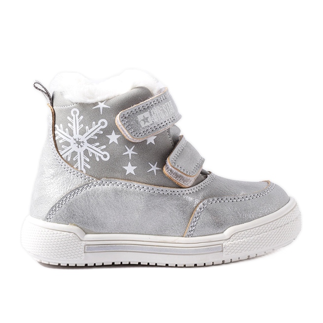 Botas de nieve para niños Big Star KK374190 plata