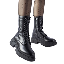Botas altas negras Big Star MM274564 negro Botas altas negras Big Star MM274564 negro