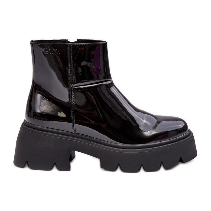 Botas Mujer Charol GOE MM2N4058 Negro