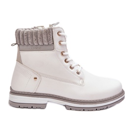 PE1 Tramperos aislados de cuero para mujer Katalis blanco PE1 Tramperos aislados de cuero para mujer Katalis blanco