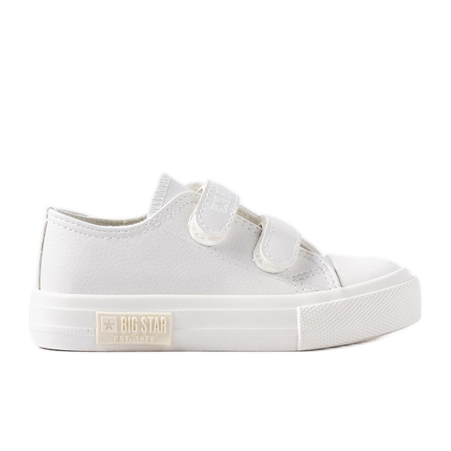 Zapatillas blancas para niños Big Star KK374093 blanco