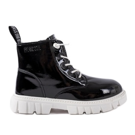 Botines charol negro Big Star MM374147