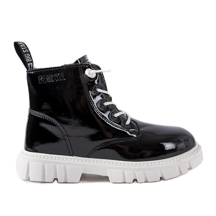 Botines charol negro Big Star MM374147