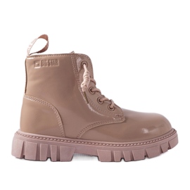 Botines charol rosa Big Star MM374144 rosado
