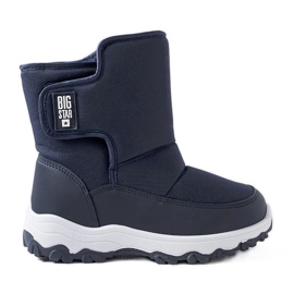 Botas de nieve para niños azul marino Big Star MM374120