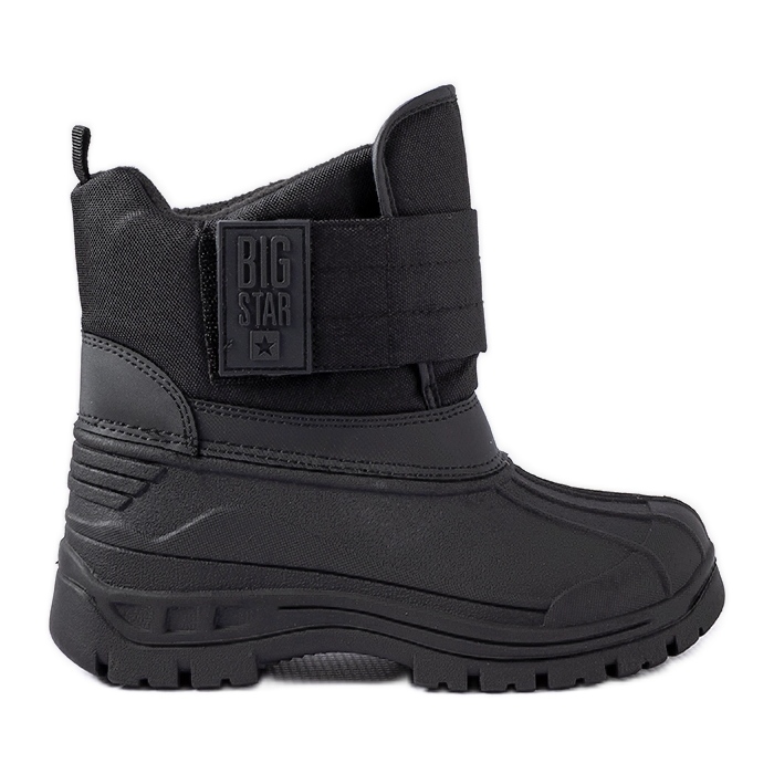 Botas de nieve infantiles negras Big Star MM374122 negro