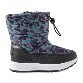 Botas de nieve negras y grises Big Star KK374238 negro Botas de nieve negras y grises Big Star KK374238 negro