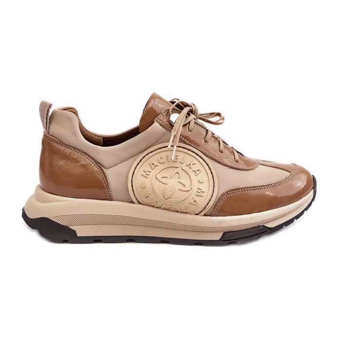 Deportivas Mujer Piel Maciejka 06295-04 Beige Deportivas Mujer Piel Maciejka 06295-04 Beige