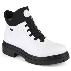 Botas impermeables, cómodas y aislantes Rieker Tex W RKR563B blanco Botas impermeables, cómodas y aislantes Rieker Tex W RKR563B blanco