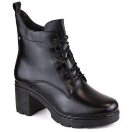 Botines aislantes y plataforma Potocki W WOL188 negro