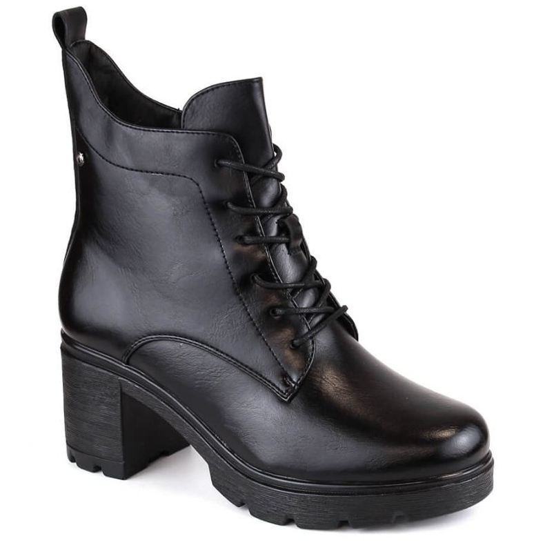 Botines aislantes y plataforma Potocki W WOL188 negro