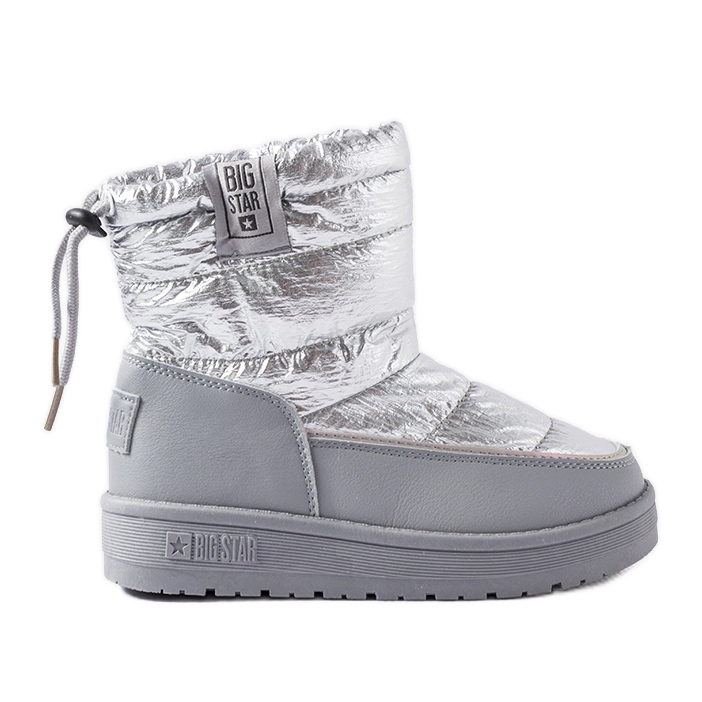 Botas de nieve grises Big Star KK374218 plata Botas de nieve grises Big Star KK374218 plata