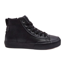 Zapatillas De Mujer Aislante Con Cremallera Negro Big Star MM274020