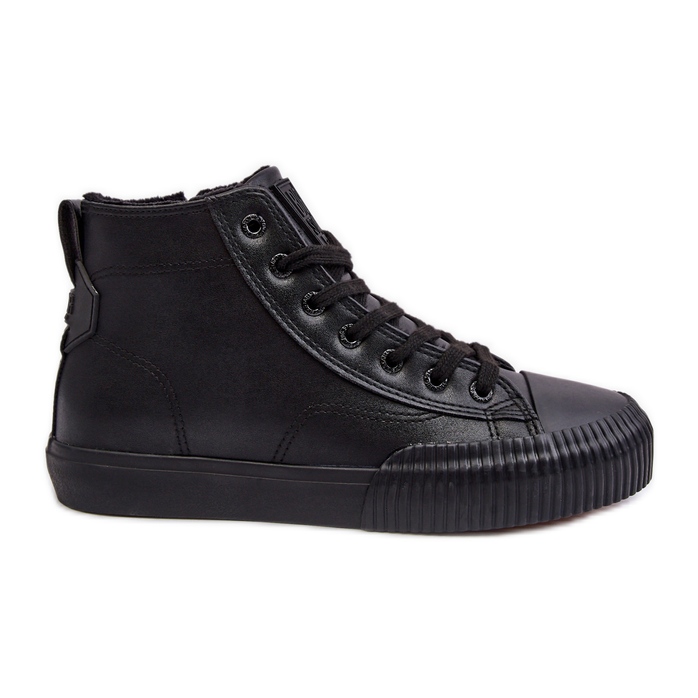 Zapatillas De Mujer Aislante Con Cremallera Negro Big Star MM274020