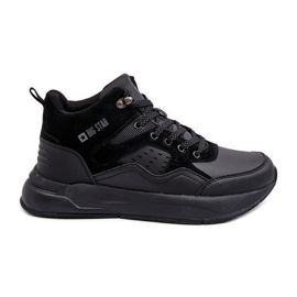Zapatos Deportivos Aislados Hombre Negro Big Star MM174161