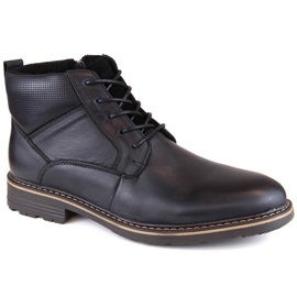 Botines aislantes de piel para hombre, negro, T.Sokolski Z22-69