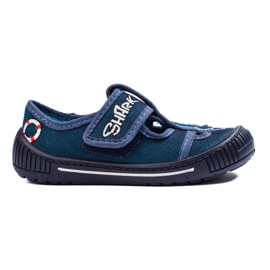 Zapatillas de guardería Shelovet para niños. azul
