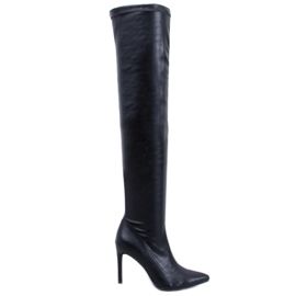 Dearica Botas stiletto negras negro