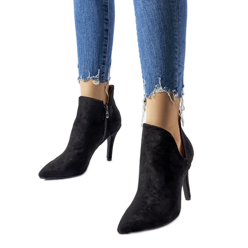 Botines negros elegantes de Ormazd