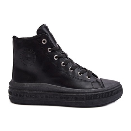 Zapatillas Deportivas Con Cremallera Aislante Para Mujer Negro Big Star MM274023
