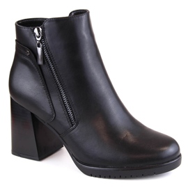 Botines negros aislantes de mujer de Sergio Leone BT323