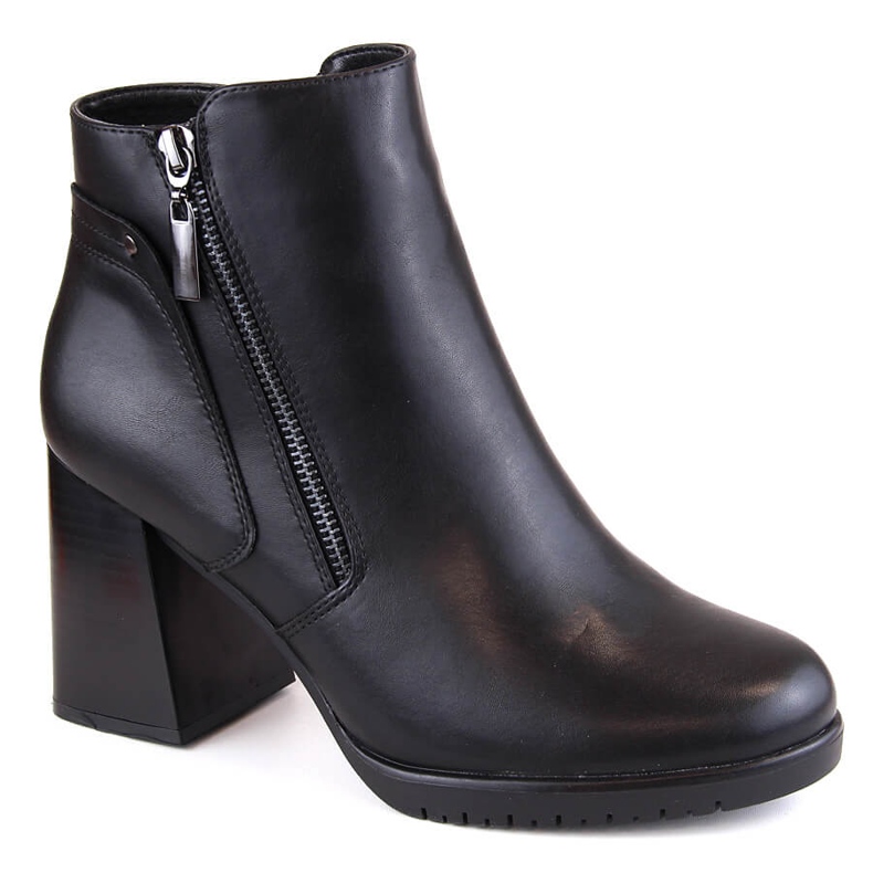 Botines negros aislantes de mujer de Sergio Leone BT323