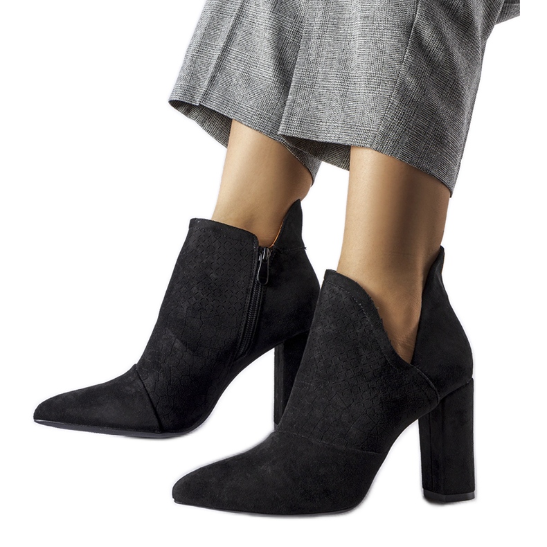 Botines elegantes negros Willow
