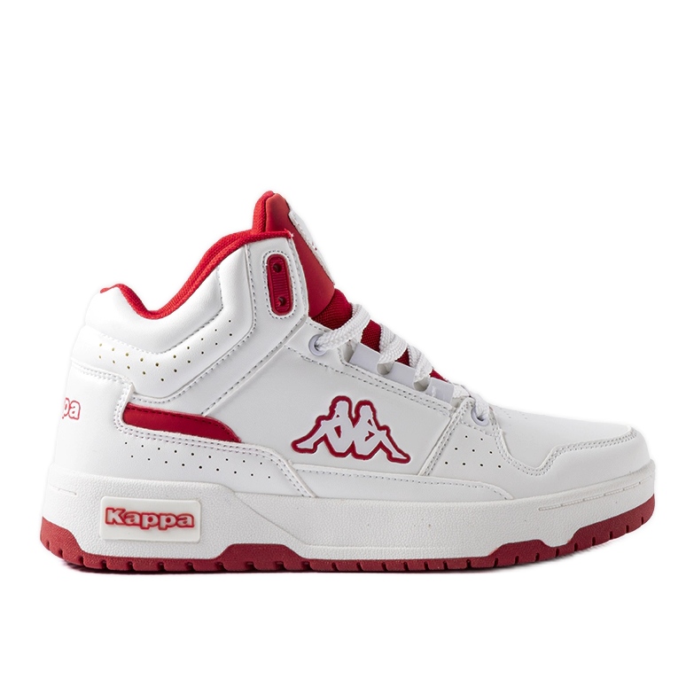 Zapatos unisex blancos y rojos Kappa 243316 Jonscha Zapatos unisex blancos y rojos Kappa 243316 Jonscha