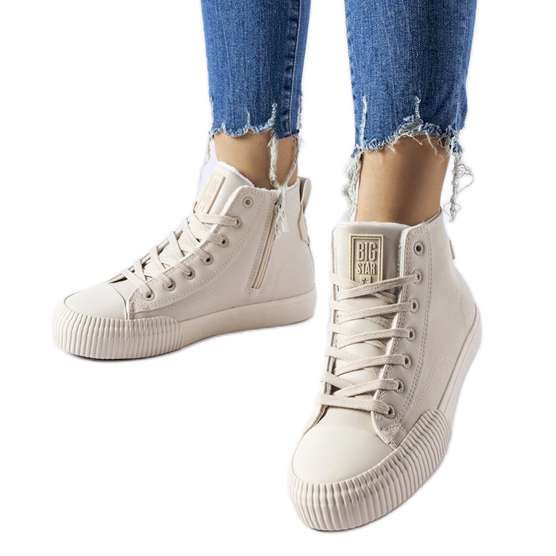 Deportivas beige con aislamiento Big Star MM274018 Deportivas beige con aislamiento Big Star MM274018
