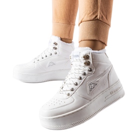 Kappa 243047 Fallou zapatos aislantes blancos