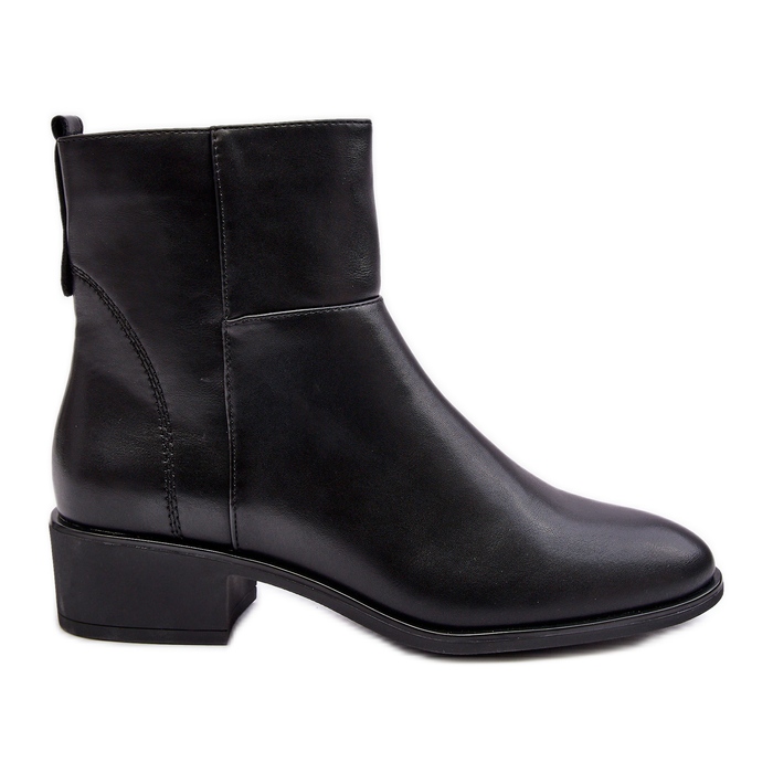 Sergio Leone Botas Mujer Piel Cremallera Negro Semotti