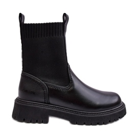 Botas planas Big Star negras MM2745432 negro