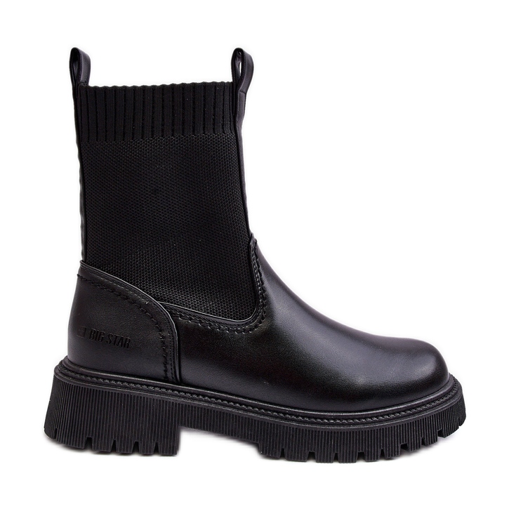 Botas planas Big Star negras MM2745432 negro Botas planas Big Star negras MM2745432 negro