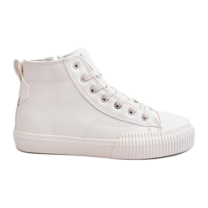 Zapatillas De Mujer Aislante Con Cremallera Blanco Big Star MM274017 Zapatillas De Mujer Aislante Con Cremallera Blanco Big Star MM274017