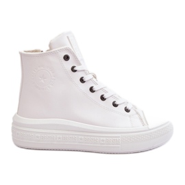 Zapatillas Deportivas Con Cremallera Aislante Para Mujer Blanco Big Star MM274021