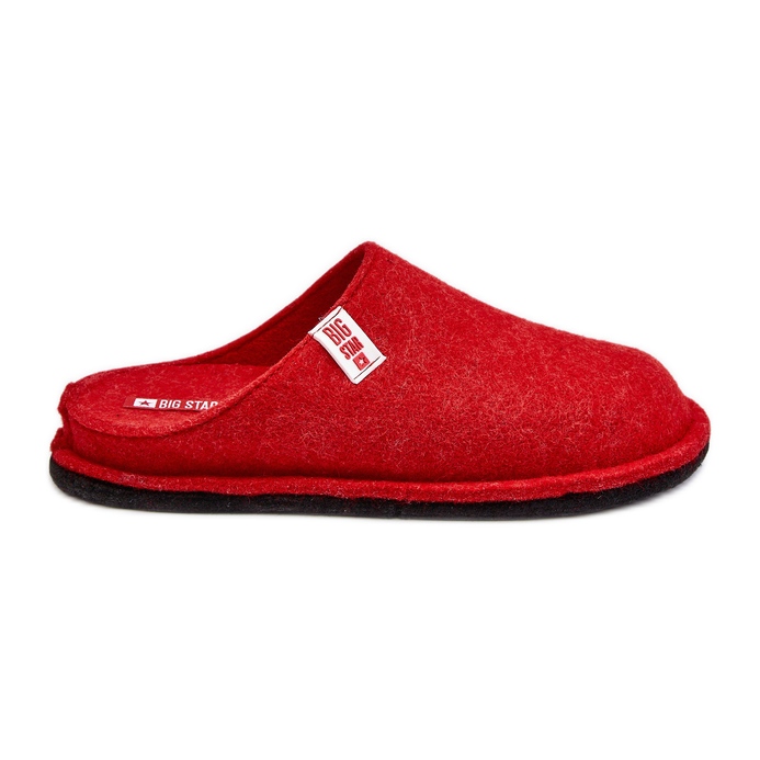Pantuflas Clásicas de Mujer Big Star KK276012 Rojo